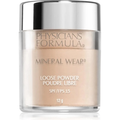 Physicians Formula Mineral Wear® Diamond Loose Powder насипен минерален пудров фон дьо тен цвят Translucent Light 12 гр