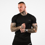GymBeam Мъжка тениска TRN Black S