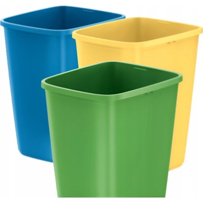 Compacta Q Sport Odpadkový kôš set, 3 x 12 l