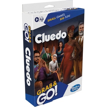 Hasbro Настолна игра Cluedo: Grab & Go! - Семейна (F825174A)