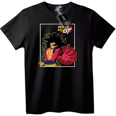 NOONEBRAND Тениска Dragon Ball GT Goku - 2XL, White