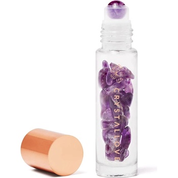 Crystallove Amethyst Oil Bottle КОЗМЕТИЧНА БУТИЛКА дамски