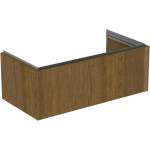 Ideal Standard Atelier Conca стенен долен шкаф с 1 чекмедже, цвят тъмен орех, 100 см (T4579Y5)
