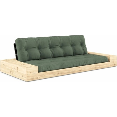 Karup Design rozkladacia pohovka 244 cm Base – Zelená