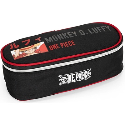 Panini Овален ученически несесер Panini Comix Anime - One Piece Style (70589OP)