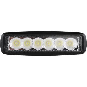  6 led 18w Халоген Водоустойчива Светлина Работна Лампа 10-30v за Ролбар АТВ, Джип Разпръсната Светлина flood
