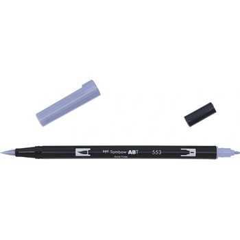Tombow Маркер ABT Dual Brush 553 мъглива лилаво (ABT-553)