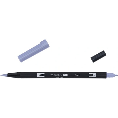 Tombow Маркер ABT Dual Brush 553 мъглива лилаво (ABT-553)