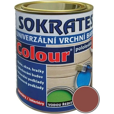 Sokrates Colour 0,7 kg červenohnědá – Zboží Mobilmania