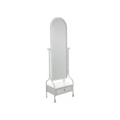 Alexandra House Living Постоянно огледало Alexandra House Living Бял Желязо 38 x 184 x 65 cm