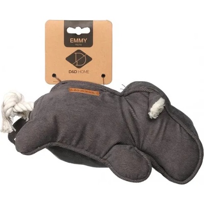 Duvoplus Emmy grey мека играчка, плюш, размер 34 х 14 см, 1 брой, Белгия - 304/450611