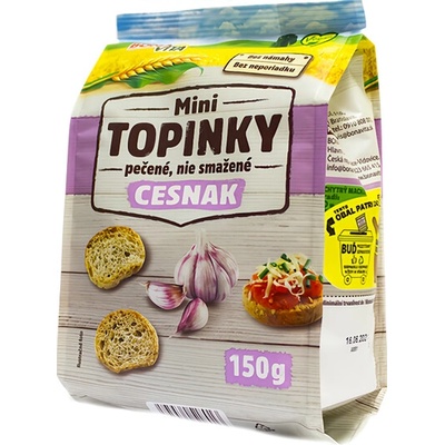 BonaVita Hrianky mini cesnakové 150 g