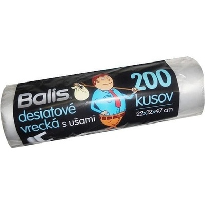 Balis Desiatové vrecká s ušami 5 kg, 200 ks