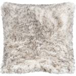 Catherine Lansfield Декоративна възглавница от изкуствена кожа 45x45 cm Arctic Fox - Catherine Lansfield (DS/58955/W/CU45/GY)