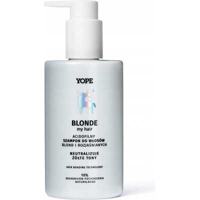 Yope Blonde My Hair acidofilný šampón pre blond a odfarbené vlasy 300 ml