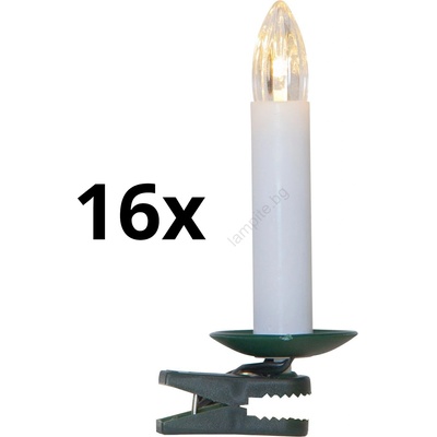 EGLO 411318 - LED Екстериорни лампички за Коледна елха 16xLED/0, 06W/230V IP44 (EG411318)