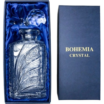 ONTE CRYSTAL Broušená karafa na whisky Kometa 800ml