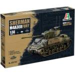 Italeri Комплект модел танк 25772 - M4A3E8 Sherman "Fury" (1: 56)