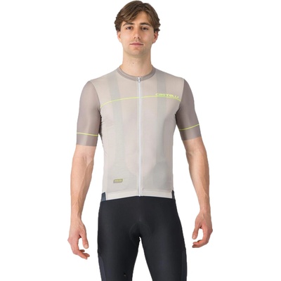 Castelli Unlimited Endurance 2 Silver moon/Dark silver moon-Electric lime