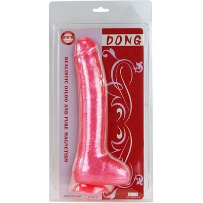 BAILE дилдо с вендуза 27.8 см розово