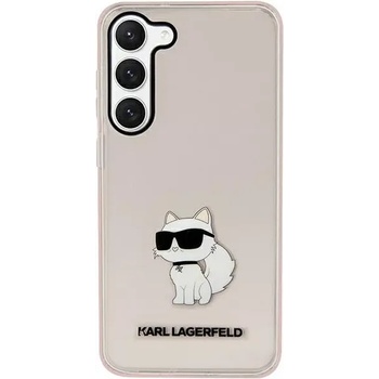 KARL LAGERFELD Samsung Galaxy S23 pink hardcase Ikonik Choupette (KLHCS23SHNCHTCP)