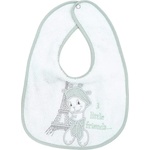 Bambino Casa Лигавник с бродерия Bambino Casa - Paris, Mint (3011) - ozone