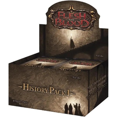 Legend Story Studios Flesh and Blood TCG — History Pack 1 Booster Box 36 boosterů