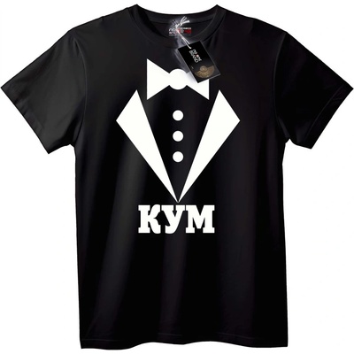 NOONEBRAND Тениска смокинг KYM - L, Black