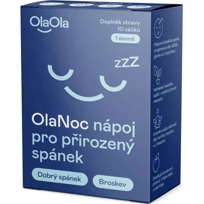 OlaOla OlaNoc nápoj pre prirodzený spánok 10 sáčkov