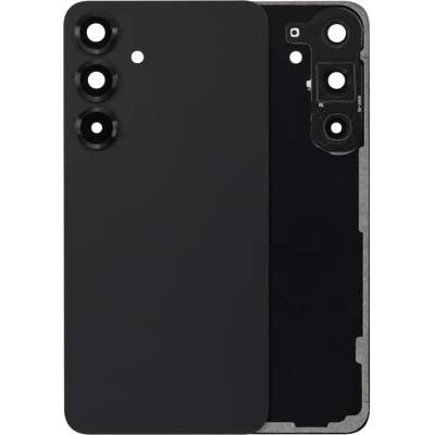 Zadní sklo + sklíčko kamery Samsung Galaxy S25 Plus 5G (bez loga) – modročerné – Aftermarket Plus SAM3786