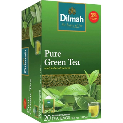 Leros Dilmah Čaj zelený 20 x 1,5 g