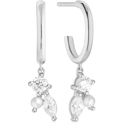 Sif Jakobs Nádherné visiace strieborné náušnice Adria SJ-E12226-PCZ
