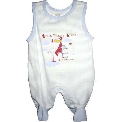 GLUCK Бебешки гащеризон GLUCK, Stork, син