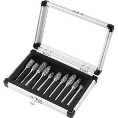 Kraft-Dele Sada stopkových fréz na kov 6 mm, 10 kusů — Kraft&Dele KD3580