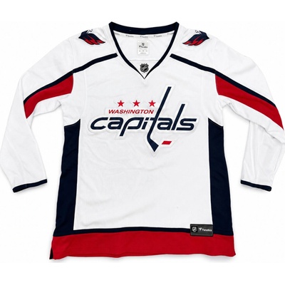 Fanatics Branded Washington Capitals white Breakaway Away Jersey