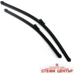 Paolo Предни чистачки съвместими с VW Golf V / Passat 6 / Jetta 09 / Touran 2бр/к-т (65191) - steficenter