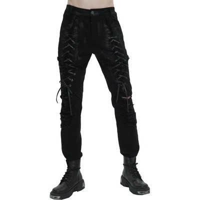 Devil Fashion kalhoty gothic Distressed