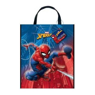 Darčeková taška SPIDERMAN - plastová 28 x 33,5 cm