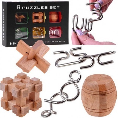 Hlavolamy logické puzzle
