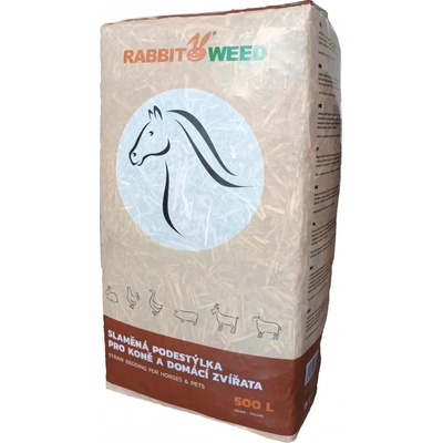 Rabbit Weed slaměná podestýlka pro koně 500l – Zboží Dáma Rabbit Weed slaměná podestýlka pro koně 500l – Zboží Dáma