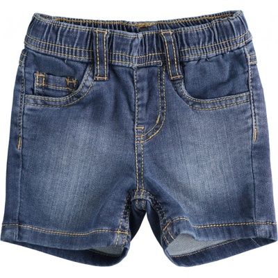 Minibanda Džínové kraťasy s packou tmavě modré