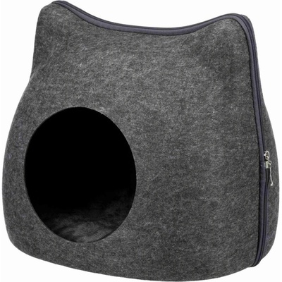 Trixie Cat Cave Plstěná jeskyně šedá 38 x 35 x 37 cm