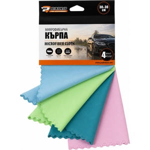 Paolo Микрофибърна кърпа 30х30 см 4 бр/к-т pa1801 (13138)