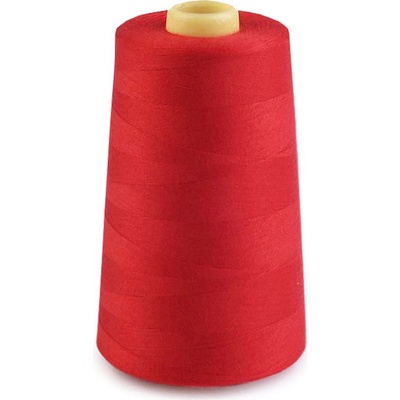 Polyesterové nitě pro overlocky i klasické šití návin 5000 yards PES 40/2 Varianta: 572 Poppy Red, Balení: 1 ks