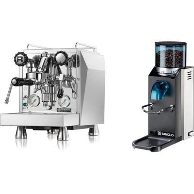 Set Rocket Espresso Giotto Cronometro V + Rancilio Rocky Doserless