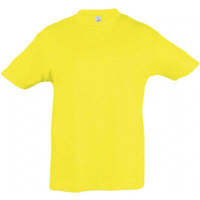 SOL's Collection Tričko Regent Kids, dětské, krátký rukáv COT25197033885-lemon 6 roků Citronová