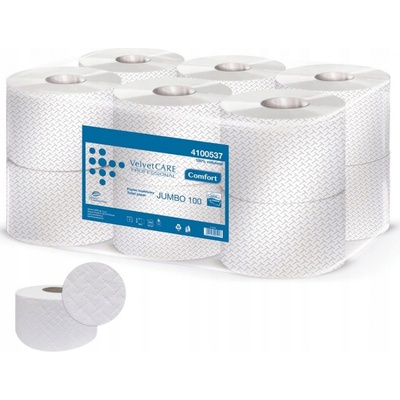 Velvet Care Comfort Jumbo 2-vrstvý 12 ks