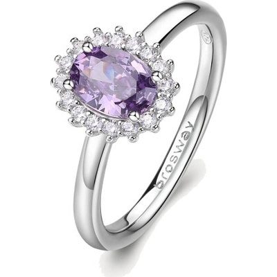 Brosway prsteň Fancy Magic purle BWFMP75