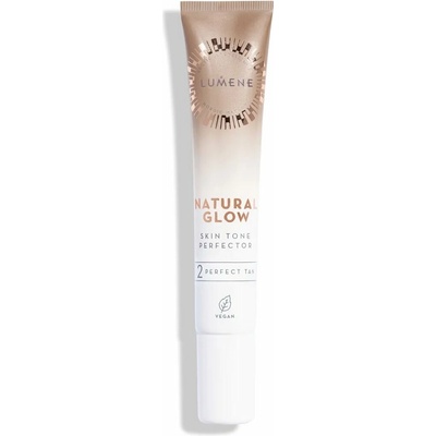 Lumene Natural Glow Skin Tone Perfector tekutý rozjasňovač odtieň 2 Perfect Tan 20 ml