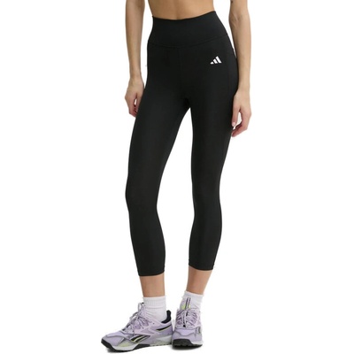 ADIDAS Dámske tréningové 3/4 nohavice -OPT ESS ST 3/4 BLACK Čierna